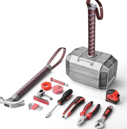 Thor’s Hammer™ – 29-Piece Hammer-Shaped Tool Kit for Home & DIY