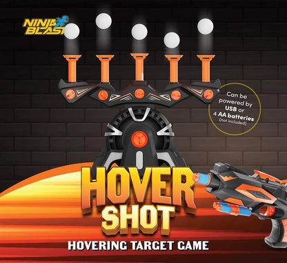 Hover Shot Shooting Toy for Kids - Ball Target Game for Nerf Guns Cool Birthday Gifts Toys for Boys Age 6+ Year Old Boy Best Teenage Gift Idea - Gun, Targets & Darts, Teenage Boy Gifts, Foam Balls