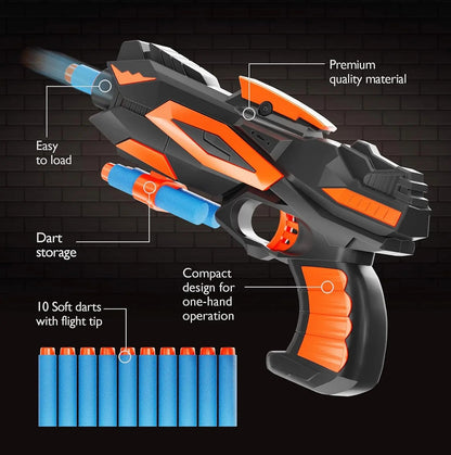 Hover Shot Shooting Toy for Kids - Ball Target Game for Nerf Guns Cool Birthday Gifts Toys for Boys Age 6+ Year Old Boy Best Teenage Gift Idea - Gun, Targets & Darts, Teenage Boy Gifts, Foam Balls