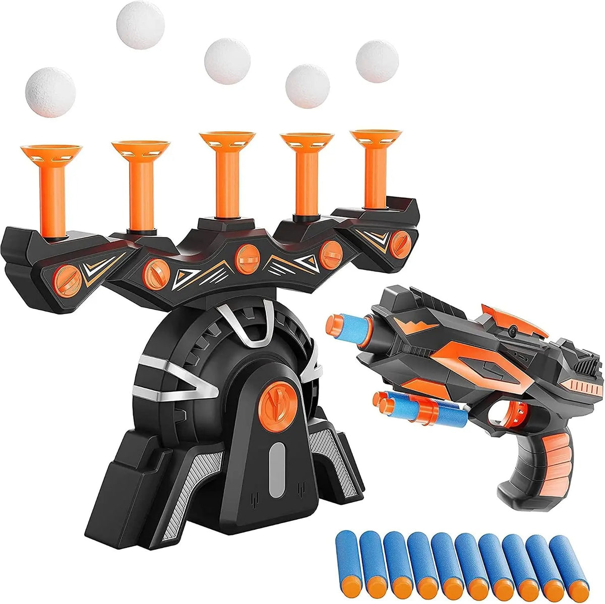 Hover Shot Shooting Toy for Kids - Ball Target Game for Nerf Guns Cool Birthday Gifts Toys for Boys Age 6+ Year Old Boy Best Teenage Gift Idea - Gun, Targets & Darts, Teenage Boy Gifts, Foam Balls